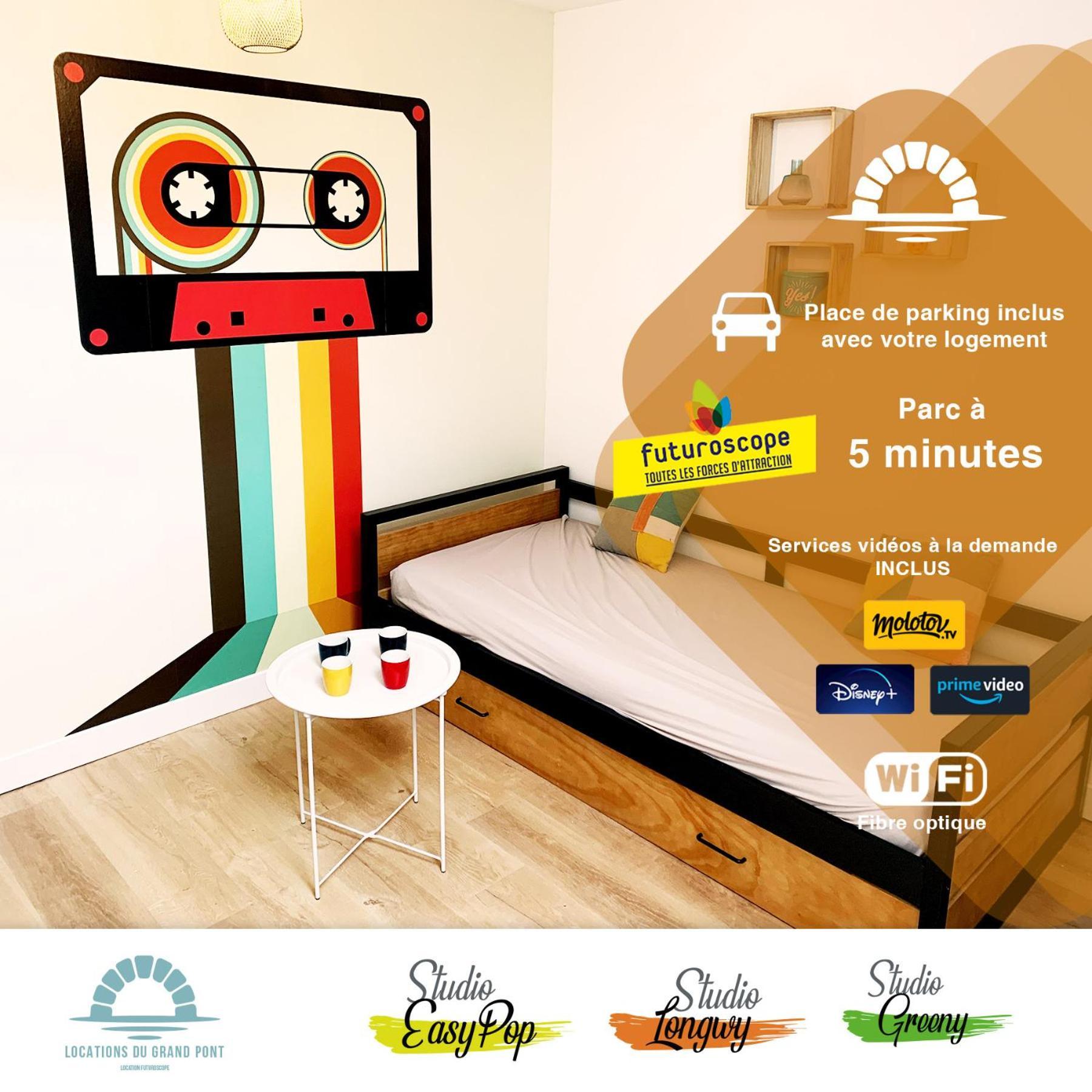 Locations Du Grand Pont - Appart Hotel Poitiers - Futuroscope Chasseneuil-du-Poitou Εξωτερικό φωτογραφία