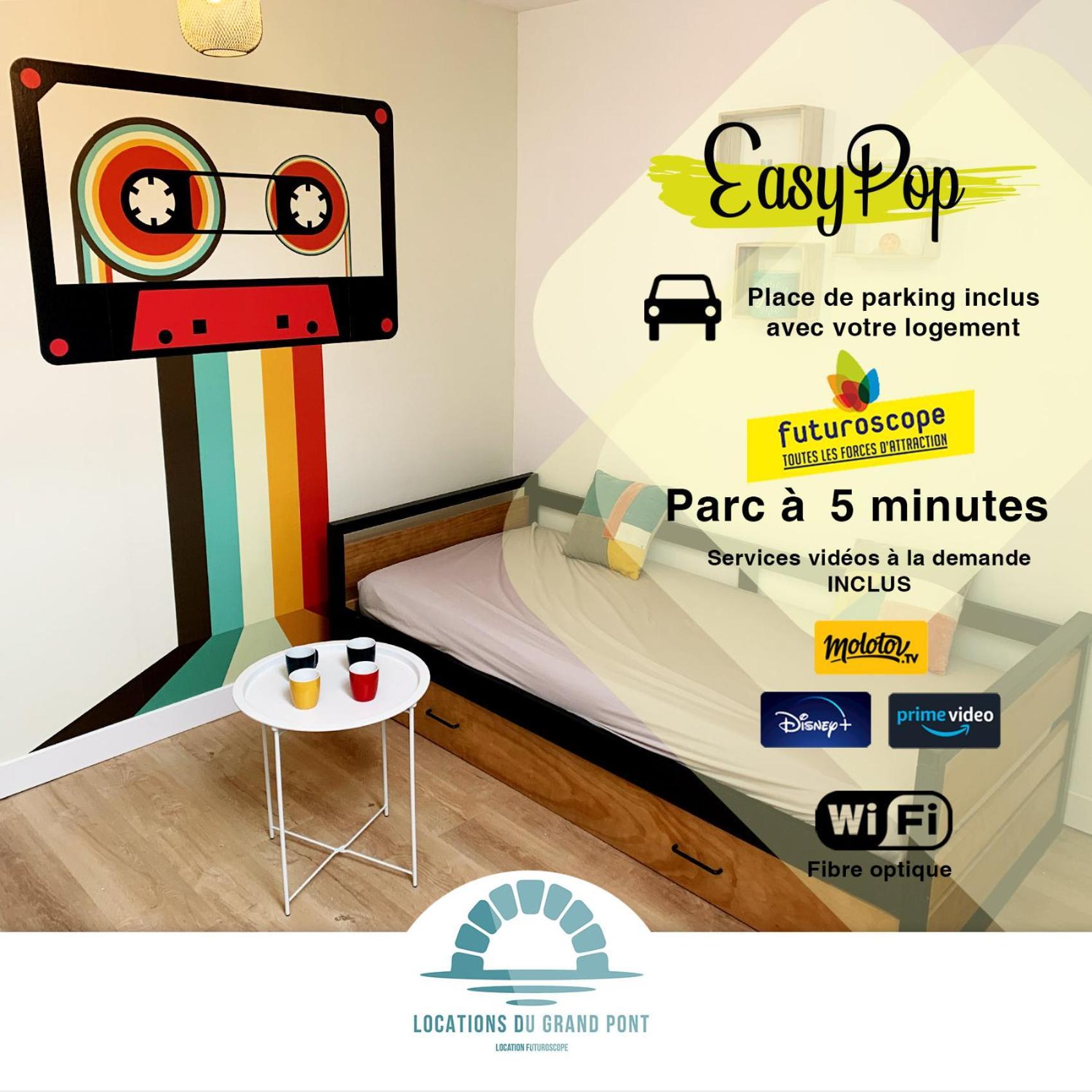 Locations Du Grand Pont - Appart Hotel Poitiers - Futuroscope Chasseneuil-du-Poitou Εξωτερικό φωτογραφία